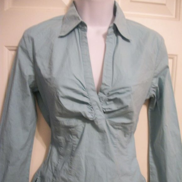 Mexx Blue Stretch Top Small